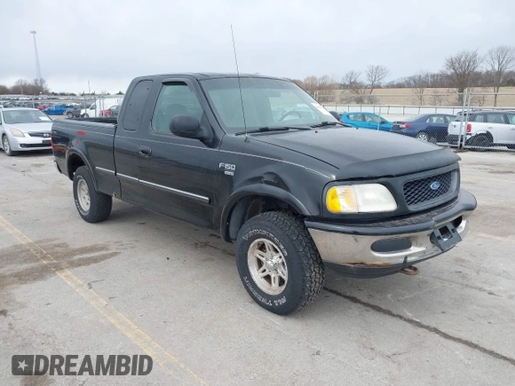 1998 Ford F-150 with VIN 1FTZX1868WKA44830, listed as a IAAI auction lot 41851933 with 240,813 mi miles and . Bid and sale history available at DreamBid. Image 1.