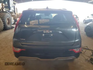 2023 Kia Niro Wind with VIN KNDCR3L17P5029789, listed as a Copart auction lot 49267625 with 56,079 mi miles and Salvage Title. Bid and sale history available at carsss.com. Image 6.