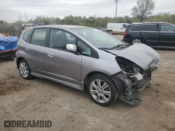 2009 Honda Fit Sport with VIN JHMGE88439S044953, listed as a Copart auction lot 53801815 with 165,754 mi miles and Clean Title. Bid and sale history available at carsss.com. Image 4.