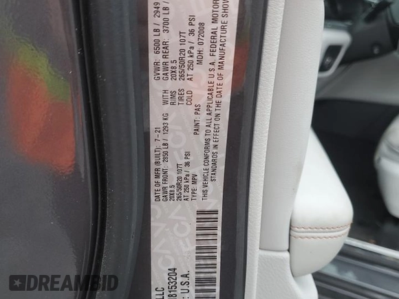 2021 Jeep Grand Cherokee Overland with VIN 1C4RJJDGXM8153204, listed as a Copart auction lot 85214754 with 41,478 mi miles and Salvage title. Bid and sale history available at DreamBid. Image 13.