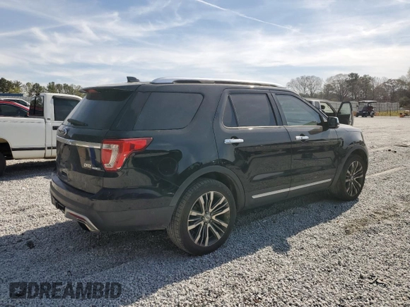 2016 Ford Explorer Platinum with VIN 1FM5K8HT5GGD27746, listed as a Copart auction lot 49656835 with 191,774 mi miles and Salvage Title. Bid and sale history available at DreamBid. Image 3.