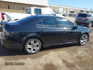 2010 Ford Fusion SPORT with VIN 3FAHP0DC9AR331041, listed as a IAAI auction lot 41876028 with 206,021 mi miles. Bid and sale history available at carsss.com. Image 14.