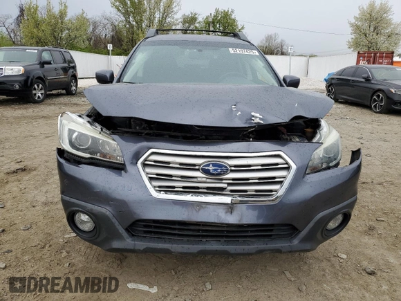 2015 Subaru Outback Premium with VIN 4S4BSADC8F3265698, listed as a Copart auction lot 52197425 with 151,367 mi miles and Salvage Title. Bid and sale history available at DreamBid. Image 5.