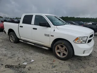 2014 Ram 1500 Express with VIN 1C6RR7KT7ES195594, listed as a Copart auction lot 57407825 with 290,996 mi miles and Salvage title. Bid and sale history available at DreamBid. Image 4.
