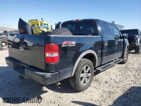 2004 Ford F-150 XLT with VIN 1FTPW14584KA53242, listed as a Copart auction lot 46935315 with 281,610 mi miles and Salvage Title. Bid and sale history available at carsss.com. Image 3.