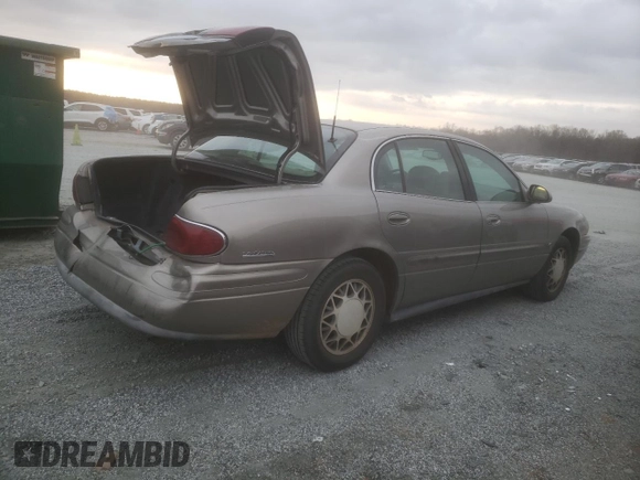 2001 Buick LeSabre Limited with VIN 1G4HR54K61U290817, listed as a Copart auction lot 49777705 with 138,995 mi miles and Salvage Title. Bid and sale history available at carsss.com. Image 3.