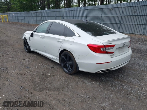 2019 Honda Accord Sport with VIN 1HGCV1F36KA026171, listed as a IAAI auction lot 42461323 with 53,435 mi miles and . Bid and sale history available at DreamBid. Image 3.