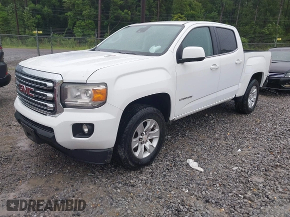 2018 GMC Canyon z VIN 1GTG5CE14J1134654, wystawiony jako IAAI lot #42203541 z przebiegiem 147 881 mil mil oraz . Historia ofert i sprzedaży dostępna na DreamBid. Obrazek 2.