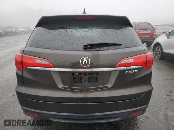 2014 Acura RDX with VIN 5J8TB3H31EL006193, listed as a Copart auction lot 86289554 with 124,270 mi miles and Salvage Title. Bid and sale history available at carsss.com. Image 6.