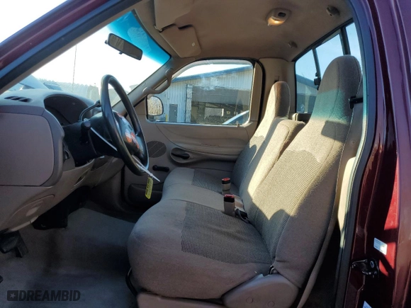 1997 Ford F-150 Standard with VIN 1FTDF1721VNA54544, listed as a Copart auction lot 85661394 with 221,536 mi miles and Salvage Title. Bid and sale history available at carsss.com. Image 7.