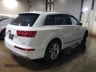 2017 Audi Q7 Premium with VIN WA1AHAF73HD042989, listed as a Copart auction lot 52042605 with 49,968 mi miles and Salvage title. Bid and sale history available at DreamBid. Image 3.