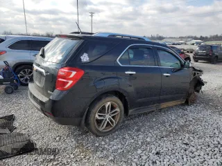 2017 Chevrolet Equinox Premier with VIN 2GNALDEK5H1575926, listed as a Copart auction lot 46900915 with 129,635 mi miles and Salvage Title. Bid and sale history available at DreamBid. Image 3.