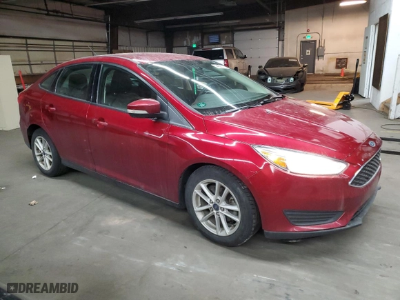 2017 Ford Focus SE with VIN 1FADP3F28HL237388, listed as a Copart auction lot 44226175 with 46,921 mi miles and Salvage Title. Bid and sale history available at carsss.com. Image 4.