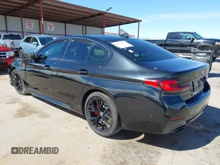 2021 BMW 5 Series 540i with VIN WBA53BJ03MWX05432, listed as a IAAI auction lot 41664361 with Not Provided miles and . Bid and sale history available at DreamBid. Image 3.