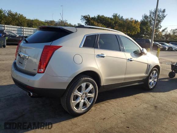 2013 Cadillac SRX Performance Collection with VIN 3GYFNDE32DS618080, listed as a Copart auction lot 48646985 with 100,309 mi miles and Salvage Title. Bid and sale history available at carsss.com. Image 3.