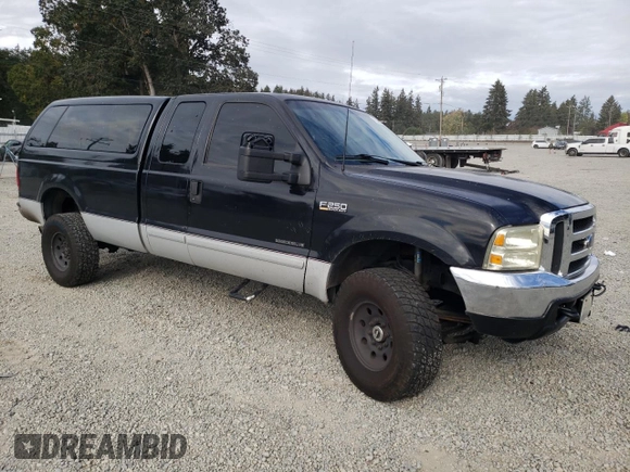 2001 Ford F-250 XL with VIN 3FTNX21F31MA74091, listed as a Copart auction lot 75888254 with 346,139 mi miles and Salvage Title. Bid and sale history available at DreamBid. Image 4.