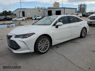 2022 Toyota Avalon Limited with VIN 4T1DZ1FB0NU081194, listed as a Copart auction lot 63980014 with 25,884 mi miles and Salvage Title. Bid and sale history available at carsss.com. Image 1.