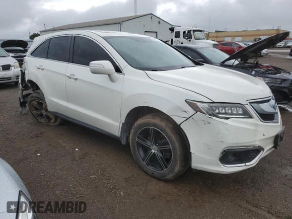 2018 Acura RDX Advance with VIN 5J8TB4H76JL806443, listed as a Copart auction lot 66811894 with 109,303 mi miles and Salvage title. Bid and sale history available at DreamBid. Image 4.