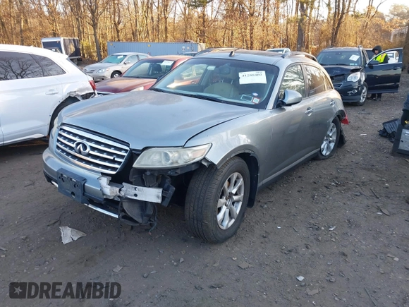 2006 Infiniti FX with VIN JNRAS08W66X202526, listed as a IAAI auction lot 41288402 with 216,172 mi miles and . Bid and sale history available at DreamBid. Image 2.