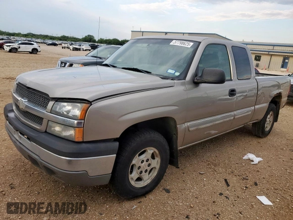 2003 Chevrolet Silverado 1500 LS z VIN 1GCEK19T23E263732, wystawiony jako Copart lot #57798625 z przebiegiem 182 984 mil mil oraz Szkoda całkowita • Salvage title. Historia ofert i sprzedaży dostępna na DreamBid. Obrazek 1.