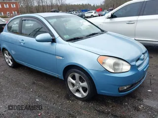 2008 Hyundai Accent SE with VIN KMHCN36C48U068724, listed as a IAAI auction lot 41854314 with 148,410 mi miles. Bid and sale history available at carsss.com. Image 1.