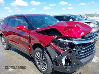 2025 Chevrolet Blazer Premier with VIN 3GNKBLR41SS117549, listed as a IAAI auction lot 42221848 with 4,264 mi miles and . Bid and sale history available at DreamBid. Image 1.