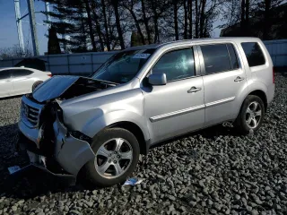 2014 Honda Pilot EX-L with VIN 5FNYF4H78EB042595, listed as a Copart auction lot 44184525 with 191,609 mi miles and Salvage title. Bid and sale history available at DreamBid. Image 1.