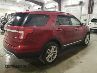 2016 Ford Explorer XLT with VIN 1FM5K8D81GGC40816, listed as a Copart auction lot 56050405 with 106,324 mi miles and Salvage Title. Bid and sale history available at DreamBid. Image 3.