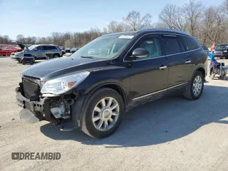 2015 Buick Enclave Leather with VIN 5GAKVBKD0FJ228252, listed as a Copart auction lot 48724465 with 210,103 mi miles and Salvage Title. Bid and sale history available at carsss.com. Image 1.