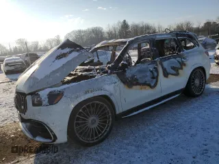 2021 Mercedes-Benz GLS 63 AMG with VIN 4JGFF8KE7MA559976, listed as a Copart auction lot 88466545 with Not Provided miles and Salvage Title. Bid and sale history available at DreamBid. Image 1.