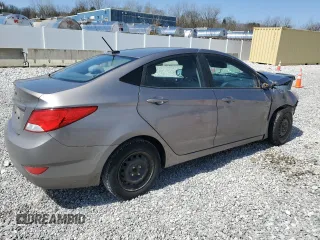2017 Hyundai Accent SE with VIN KMHCT4AE3HU369599, listed as a Copart auction lot 52248735 with 130,807 mi miles and Salvage Title. Bid and sale history available at carsss.com. Image 3.