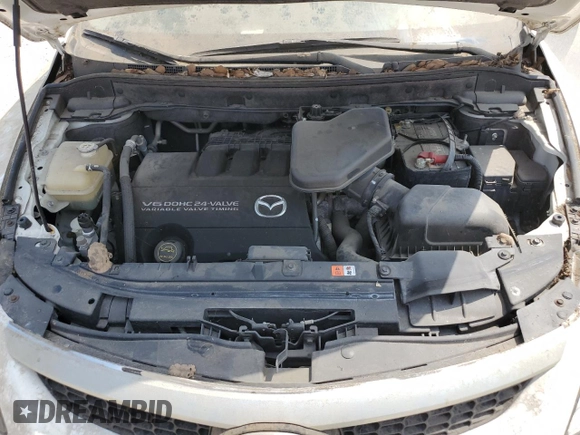 2008 Mazda CX-9 Sport with VIN JM3TB28A180155255, listed as a Copart auction lot 55943404 with 45,660 mi miles and Salvage Title. Bid and sale history available at DreamBid. Image 12.