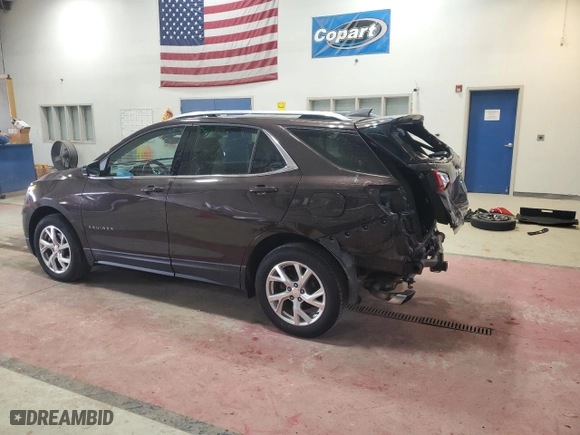 2020 Chevrolet Equinox LT with VIN 2GNAXVEX9L6213051, listed as a Copart auction lot 52303305 with 28,595 mi miles and Salvage Title. Bid and sale history available at carsss.com. Image 2.
