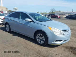 2012 Hyundai Sonata GLS with VIN 5NPEB4AC5CH369721, listed as a IAAI auction lot 42092971 with 125,089 mi miles and . Bid and sale history available at carsss.com. Image 1.
