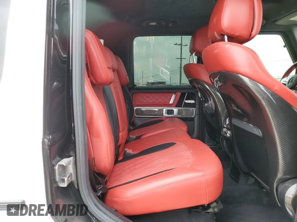 2020 Mercedes-Benz G 63 AMG with VIN W1NYC7HJ9LX352580, listed as a Copart auction lot 55380114 with 22,739 mi miles and Salvage Title. Bid and sale history available at DreamBid. Image 10.