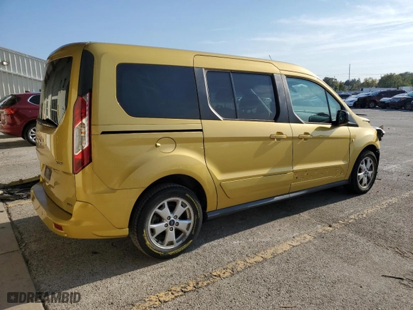2016 Ford Transit Connect Wagon XLT with VIN NM0GE9F74G1284162, listed as a Copart auction lot 72237064 with NaN miles and Non Repairable. Bid and sale history available at carsss.com. Image 3.
