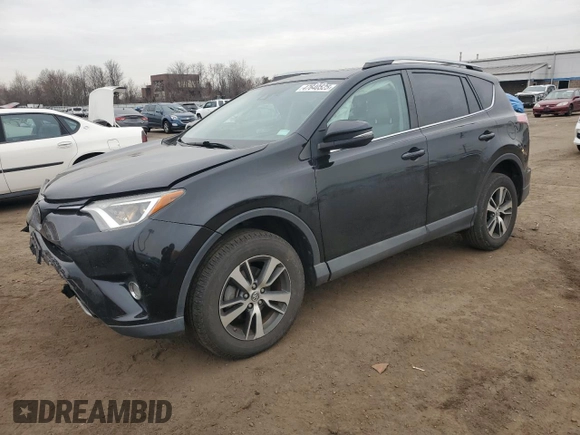 2018 Toyota RAV4 XLE with VIN 2T3RFREV0JW829291, listed as a Copart auction lot 47640525 with 115,633 mi miles and Salvage Title. Bid and sale history available at carsss.com. Image 1.