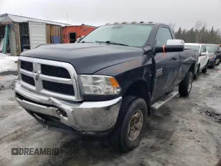 2014 Ram 2500 with VIN 3C6MR5AL3EG308478, listed as a Copart auction lot 46393255 with 333,799 mi miles and Salvage title. Bid and sale history available at DreamBid. Image 1.