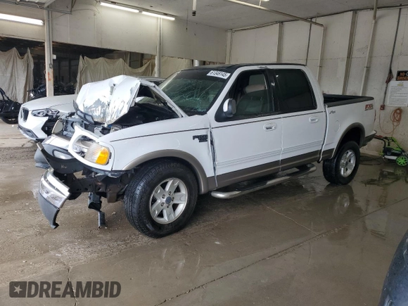 2003 Ford F-150 XLT with VIN 1FTRW08L23KA65560, listed as a Copart auction lot 61349145 with 207,887 mi miles and Salvage title. Bid and sale history available at DreamBid. Image 1.