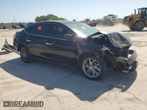 2013 Nissan Sentra SV with VIN 3N1AB7AP9DL753346, listed as a Copart auction lot 52653395 with 198,824 mi miles and Salvage Title. Bid and sale history available at carsss.com. Image 4.
