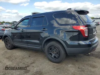 2015 Ford Utility Police Interceptor with VIN 1FM5K8ARXFGB52049, listed as a Copart auction lot 70581754 with 117,447 mi miles and Salvage Title. Bid and sale history available at carsss.com. Image 2.