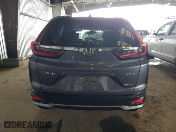 2022 Honda CR-V Touring with VIN 5J6RW2H98NL000896, listed as a Copart auction lot 43591385 with 59,676 mi miles and Salvage Title. Bid and sale history available at carsss.com. Image 6.