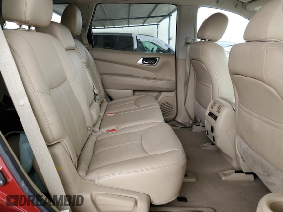 2015 Nissan Pathfinder SV with VIN 5N1AR2MN9FC600501, listed as a Copart auction lot 48445715 with 51,415 mi miles and Salvage Title. Bid and sale history available at carsss.com. Image 11.