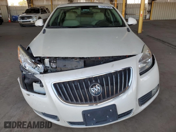 2013 Buick Regal Turbo Premium 1 with VIN 2G4GS5EVXD9152675, listed as a Copart auction lot 72451264 with 81,506 mi miles and Salvage Title. Bid and sale history available at carsss.com. Image 5.