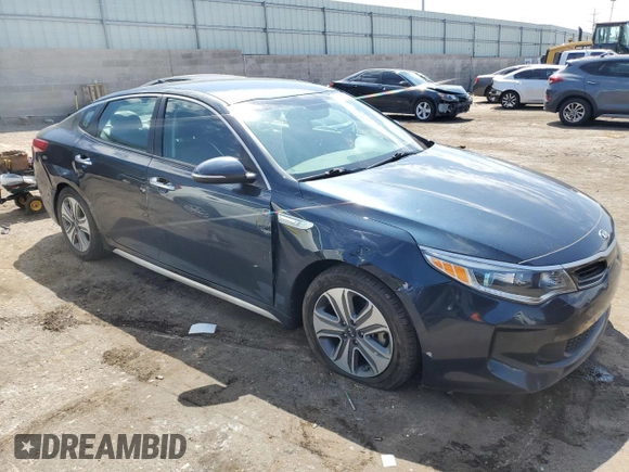 2017 Kia Optima Hybrid EX with VIN KNAGU4LE7H5010442, listed as a Copart auction lot 70532704 with 79,916 mi miles and Salvage Title. Bid and sale history available at carsss.com. Image 4.