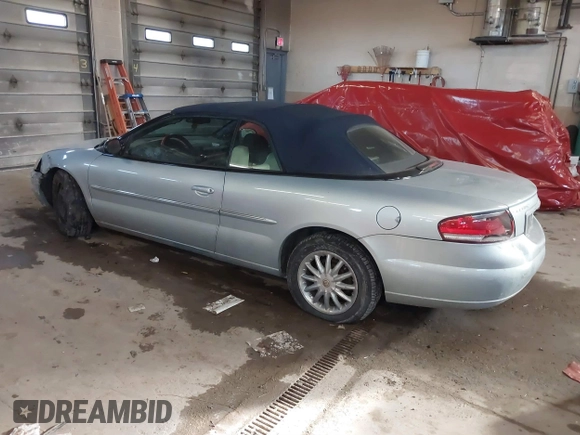 2002 Chrysler Sebring Limited with VIN 1C3EL65R82N172536, listed as a IAAI auction lot 41534399 with 152,135 mi miles and . Bid and sale history available at DreamBid. Image 3.