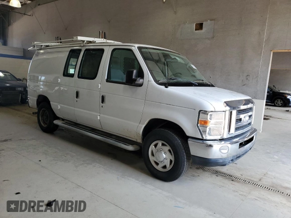 2014 Ford Econoline Cargo Commercial with VIN 1FTNE2EW6EDA62776, listed as a Copart auction lot 59628795 with 85,331 mi miles and Clean title. Bid and sale history available at DreamBid. Image 4.