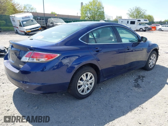 2010 Mazda 6 i Sport with VIN 1YVHZ8BH9A5M24754, listed as a IAAI auction lot 42103941 with 208,195 mi miles. Bid and sale history available at carsss.com. Image 4.