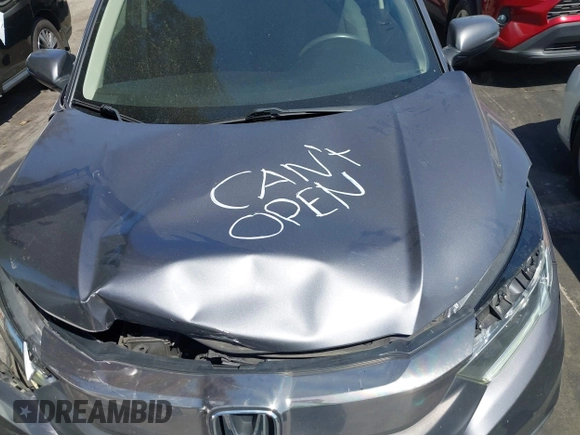 2019 Honda HR-V EX with VIN 3CZRU5H57KM726974, listed as a IAAI auction lot 41959748 with 62,065 mi miles. Bid and sale history available at carsss.com. Image 10.