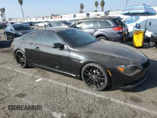 2007 BMW 6 Series 650i with VIN WBAEH13517CR51826, listed as a Copart auction lot 83833444 with 0 mi miles and Clean Title. Bid and sale history available at carsss.com. Image 4.